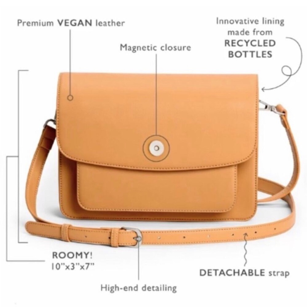 Pixie Mood Brown Honey Crossbody Bag - Picture 10 of 10